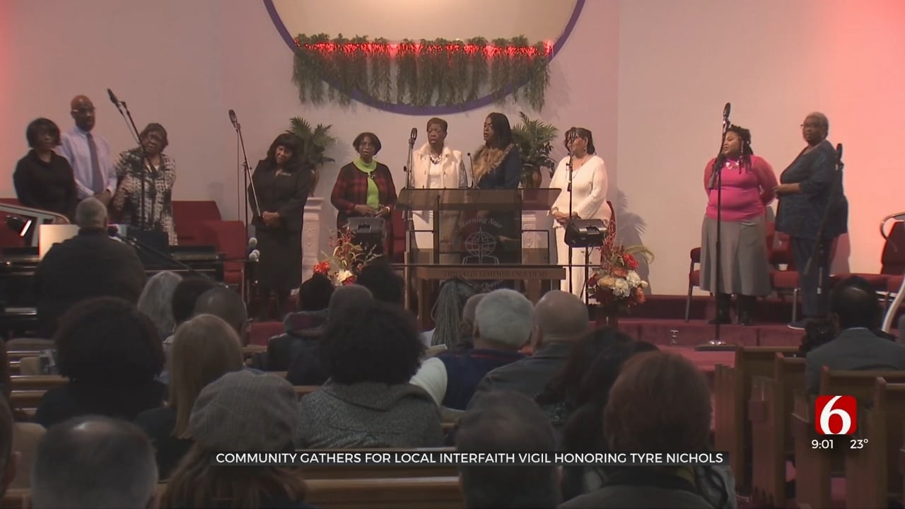 Community Gathers For Local Interfaith Vigil Honoring Tyre Nichols