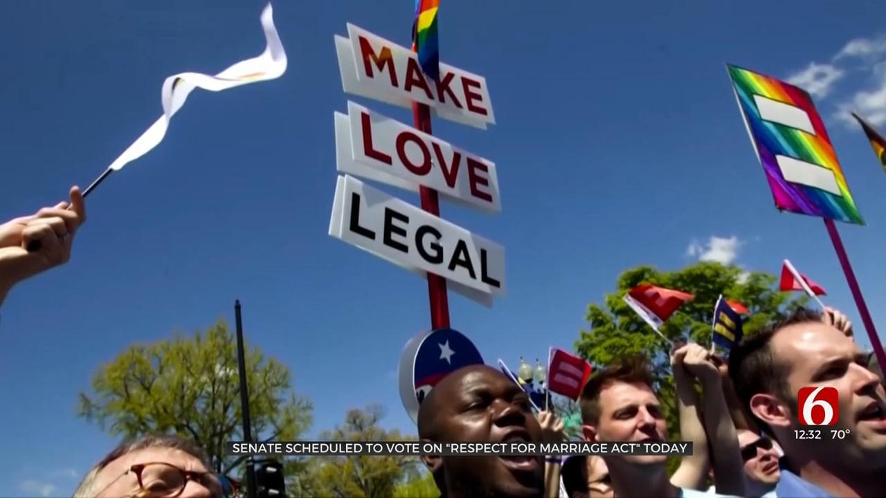 Senate To Vote On Final Passage Of Landmark Respect For Marriage Act