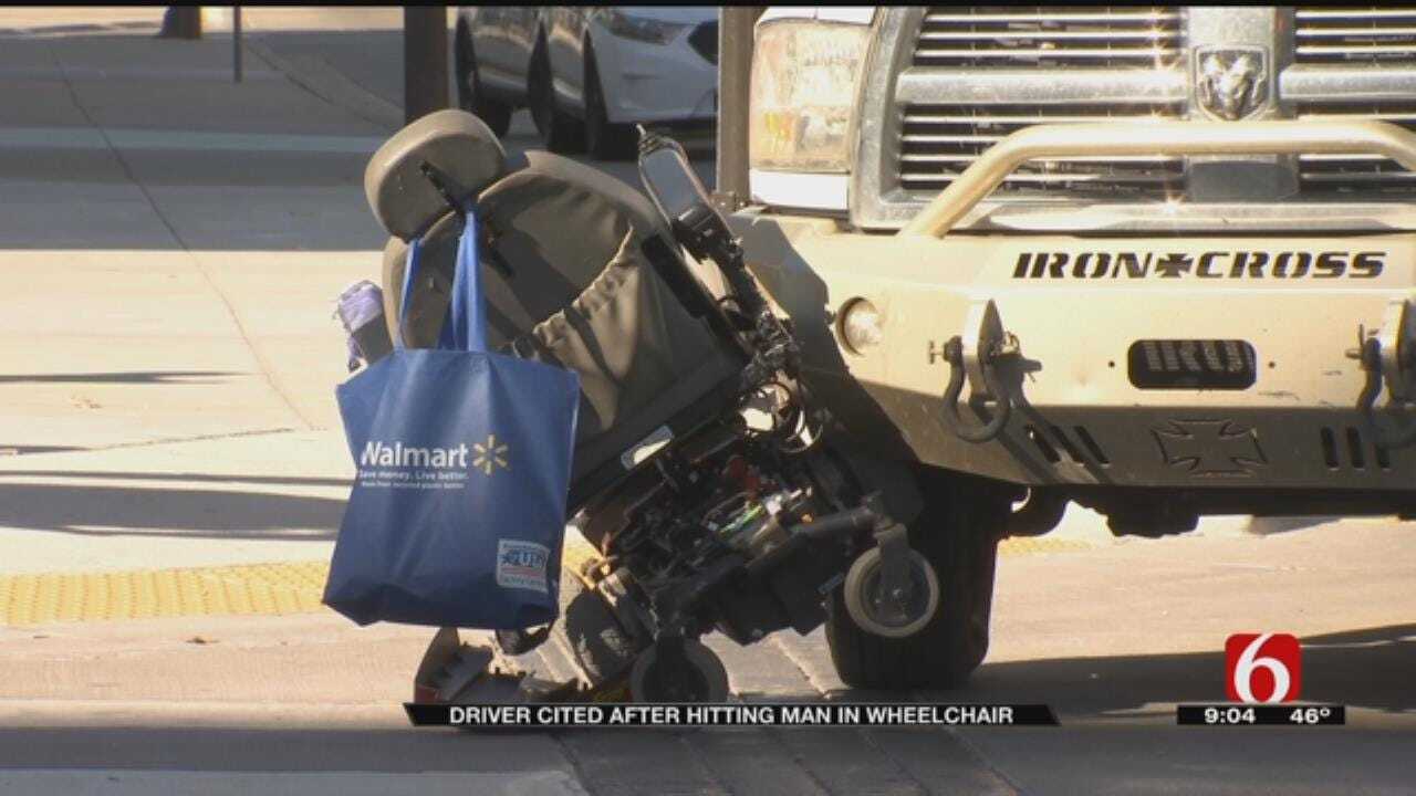 Man In Wheelchair Hit By Truck