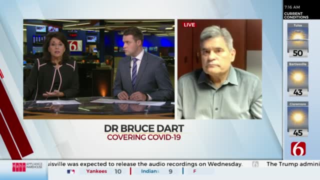 Watch: Dr. Dart Discusses COVID-19 In Tulsa