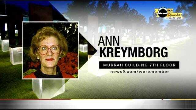 We Remember - 20 Years Later: Ann Kreymborg