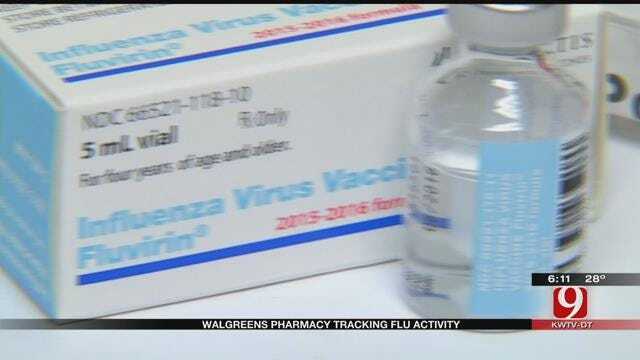 OKC Ranks 4th In The Nation For Flu Activity, According To Walgreens