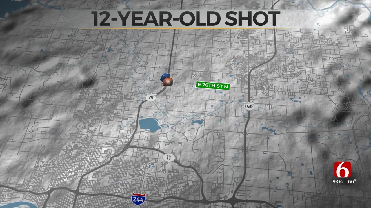 12-Year-Old Boy Shot In Tulsa; TCSO Works To Identify Shooter