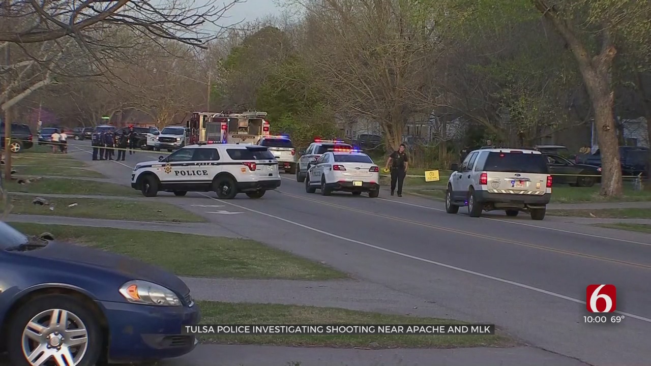 Tulsa Police Investigating Shooting Near Apache & MLK That Left 2 Men Hospitalized