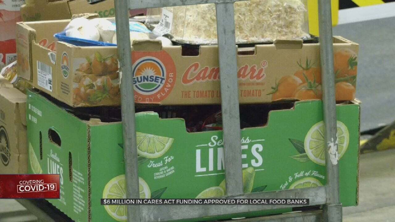 Gov. Stitt Announces $6M In CARES Act Funding Approved To Help Local Food Banks