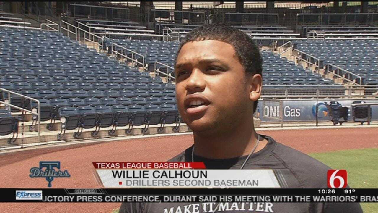 Drillers' Willie Calhoun Takes Lessons From Father To Excel At Pro Level