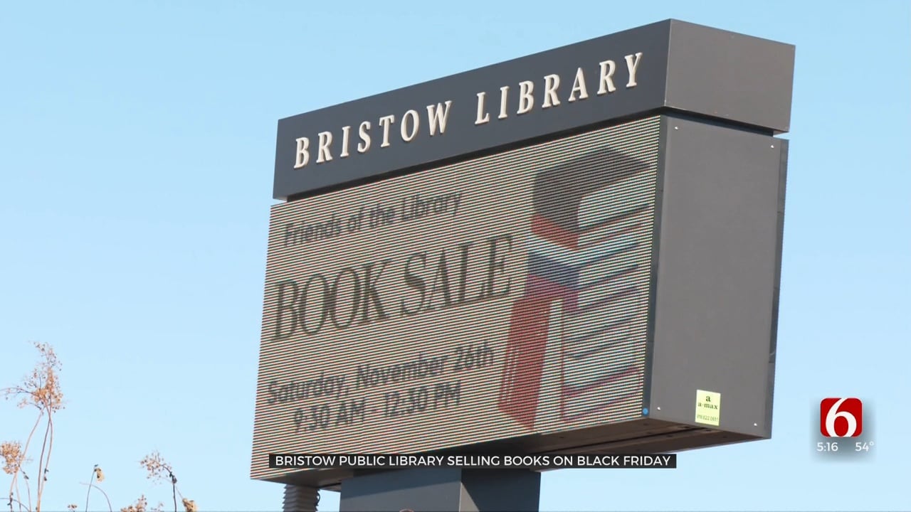 Bristow Public Library Selling Thousands of Books at Upcoming Sale 
