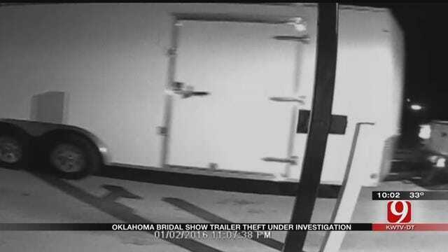 Oklahoma Bridal Show Trailer Theft Under Investigation