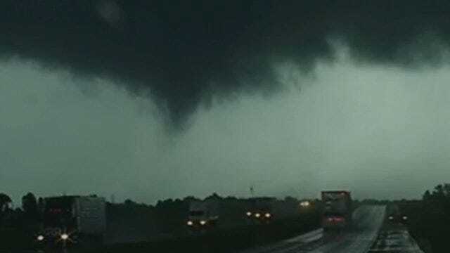 WEB EXTRA: Video Of Mazie Tornado Taken By News On 6 Meteorologist Mike Grogan