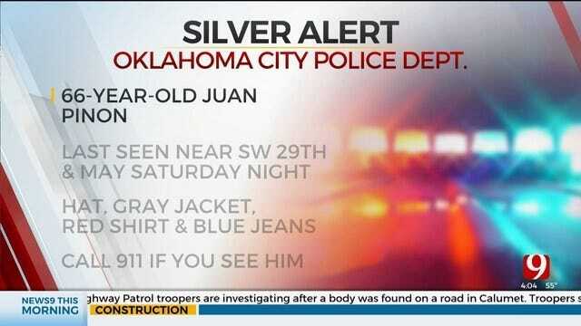 OKC Police Issue Silver Alert For Missing 66-Year-Old Man