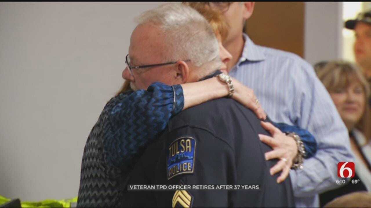 Veteran TPD Officer Retires After 37 Years