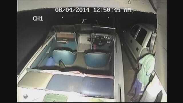 WEB EXTRA: Surveillance Video Of OKC Auto Burglary