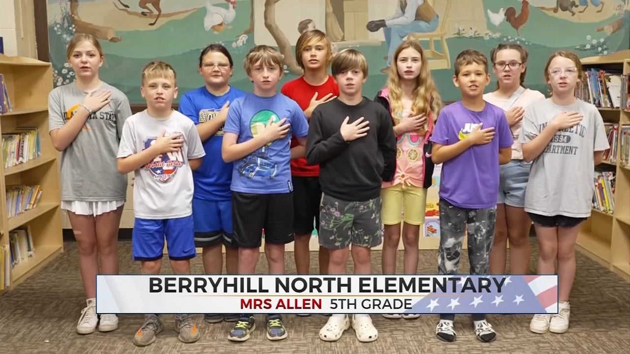 Daily Pledge: 5th Grade Students From Berryhill North Elementary
