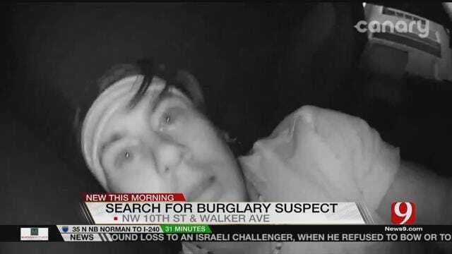 Surveillance Camera Captures Clear Images Of Suspect In OKC Business Burglary
