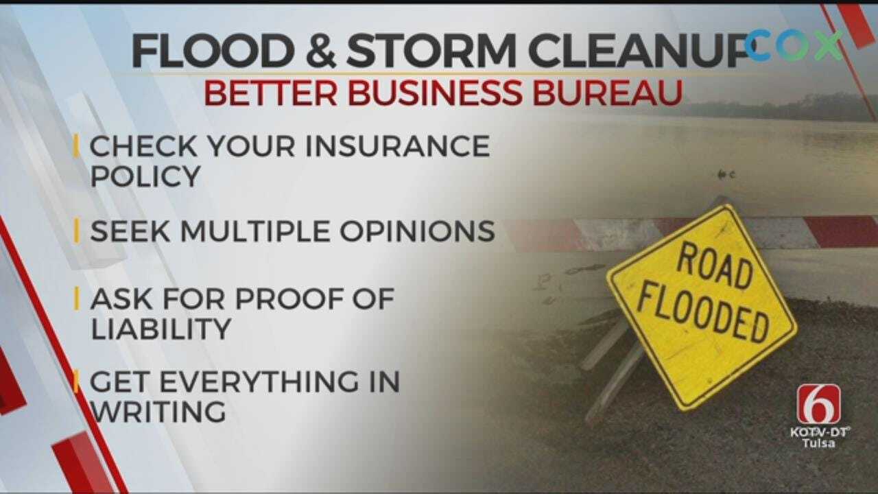 Better Business Bureau Shows Tips For Flood Insurance