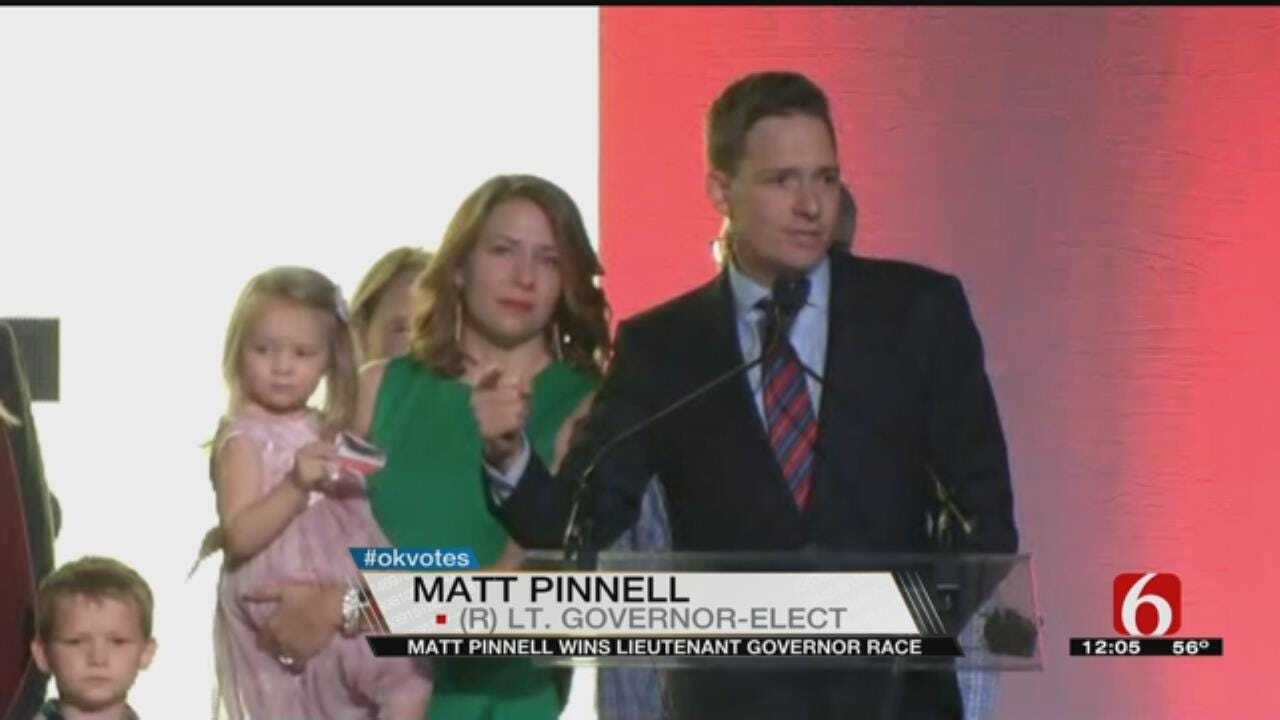 Republican Candidate Matt Pinnell Wins Lt. Gov Seat