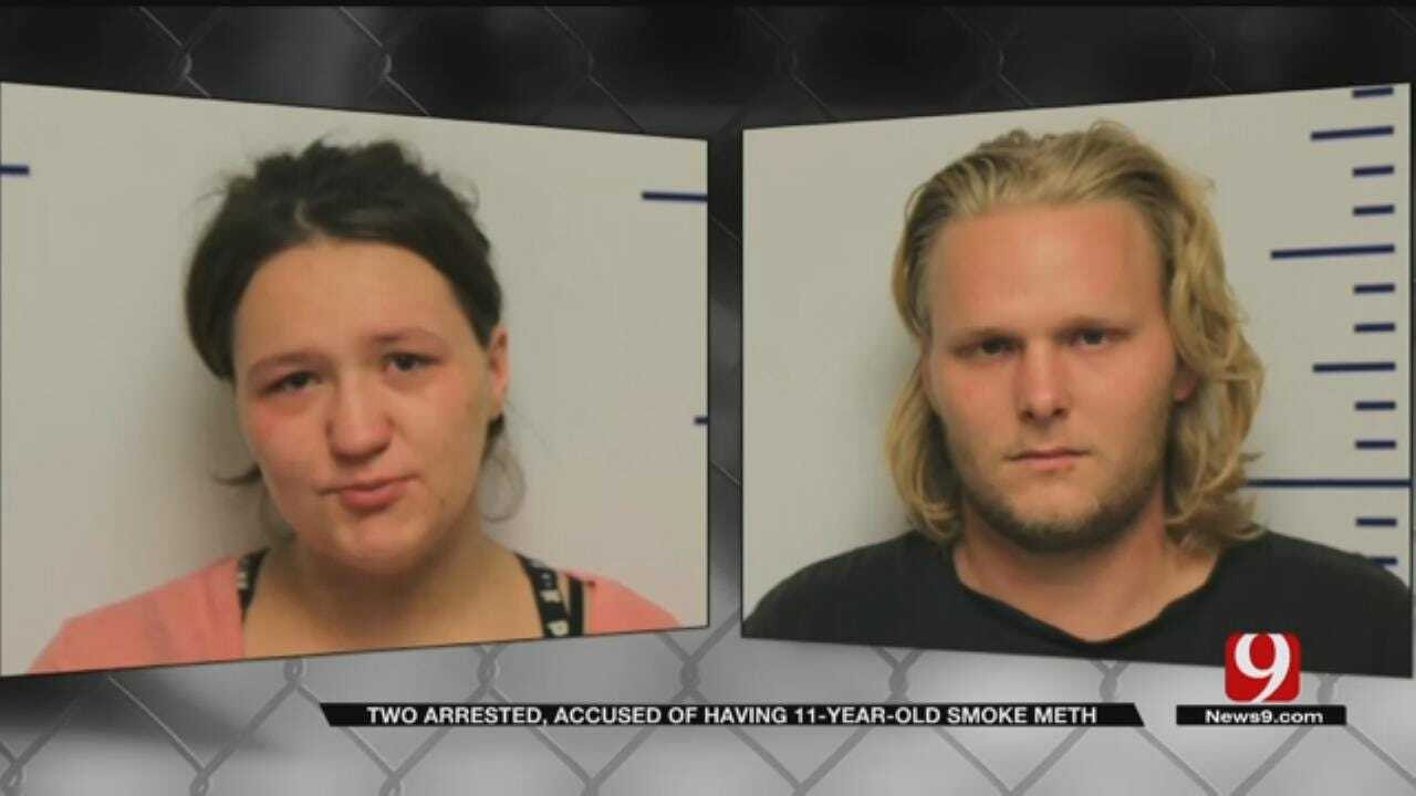 Two Arrested, Accused Of Having 11-Year-Old Smoke Meth
