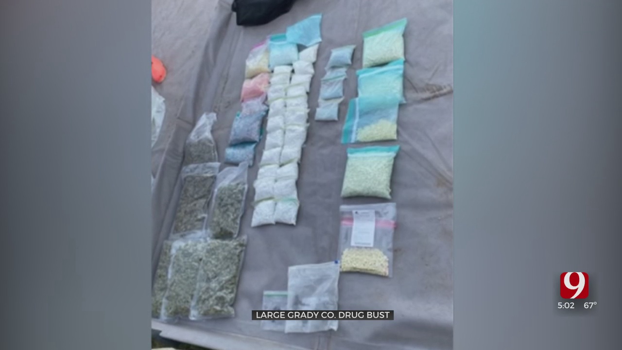 Grady County Drug Bust Nets More Than 70 Pounds Of Drugs, Several Arrests