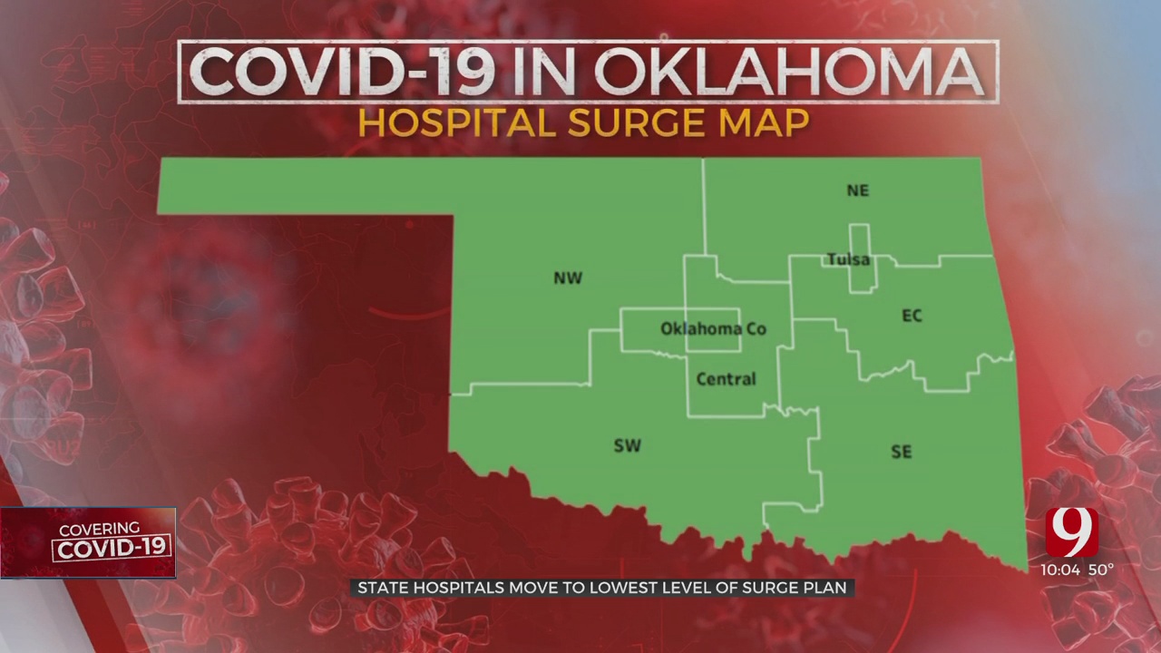 Oklahoma City Hospital Eases Restrictions As COVID-19 Cases Drop, Rolls Back Capacity Changes 