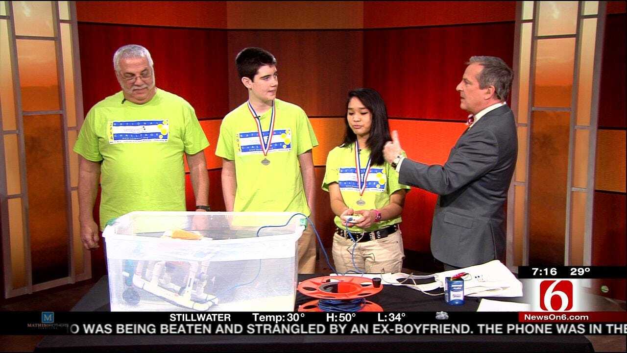 Tulsa Students Show Off Their Underwater Robot On 6 In The Morning