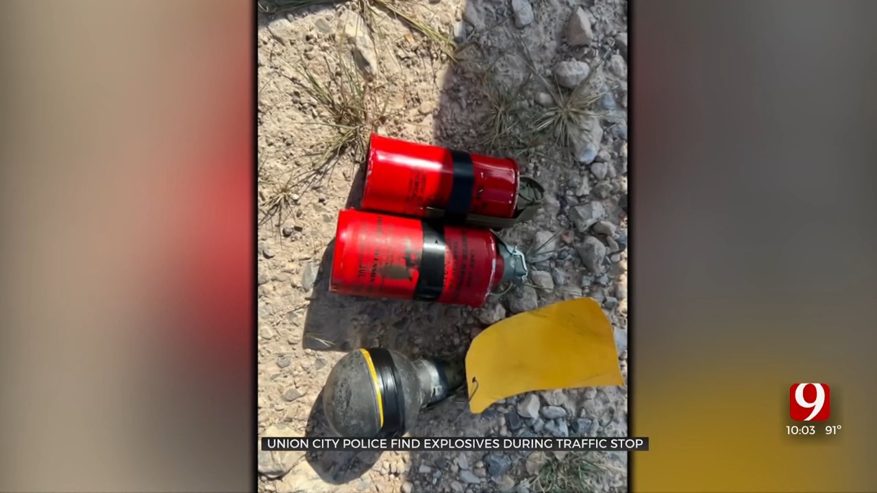 Union City Police Find Explosives During Traffic Stop