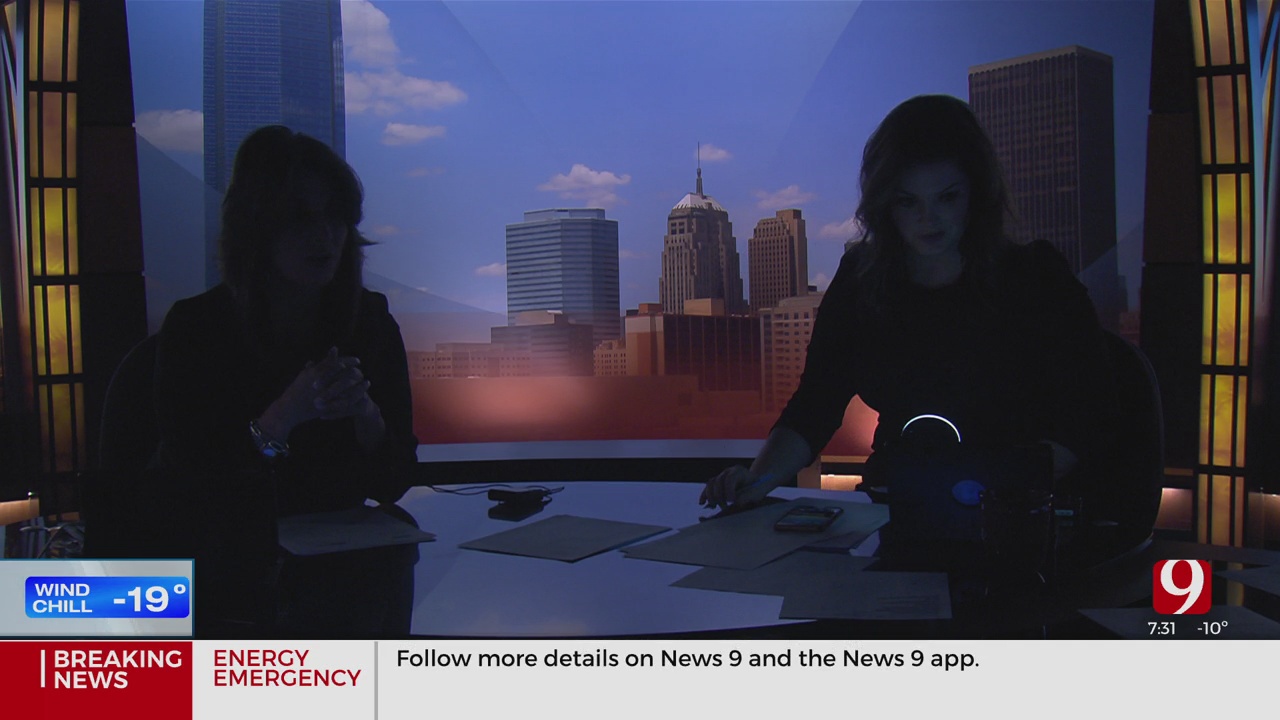 WATCH: Power Goes Out Live During News 9 This Morning
