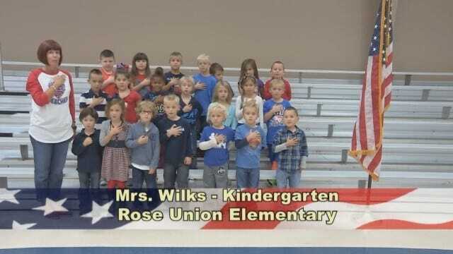 Mrs. Wilks' Kindergarten Class At Rose Union Elementary