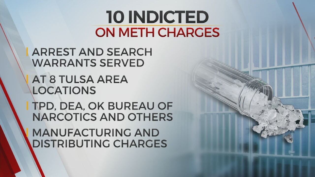 10 People Indicted On Meth Trafficking Charges 