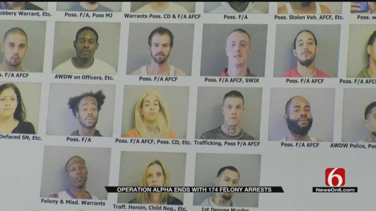 Operation Alpha Targeted Most Violent Tulsa Criminals