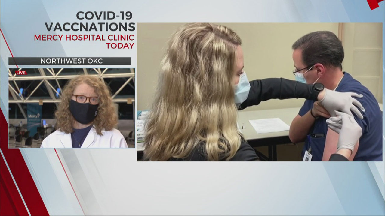 Mercy Hospital Hosts First COVID-19 Vaccination Clinic