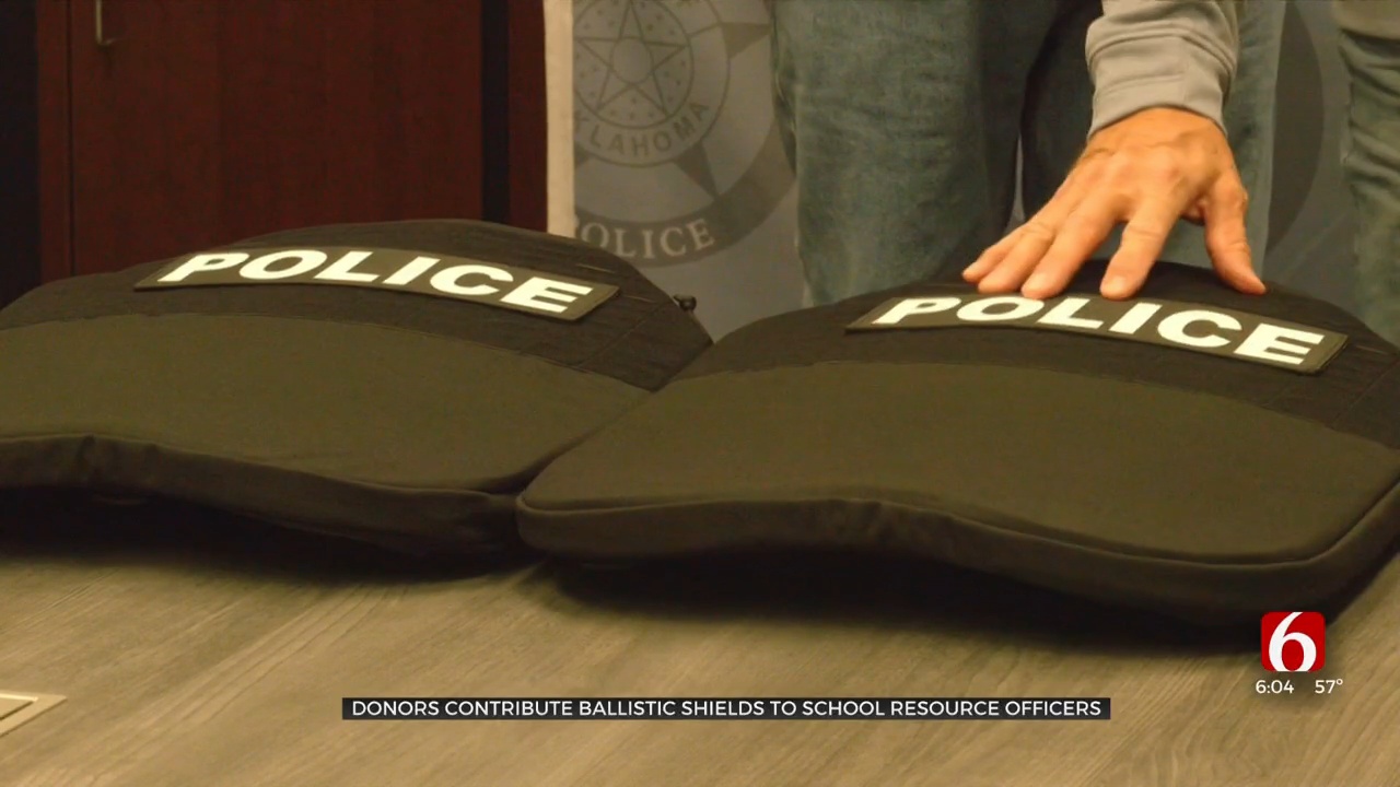 Bartlesville Police Receive New Ballistic Shields From Stand First Foundation 