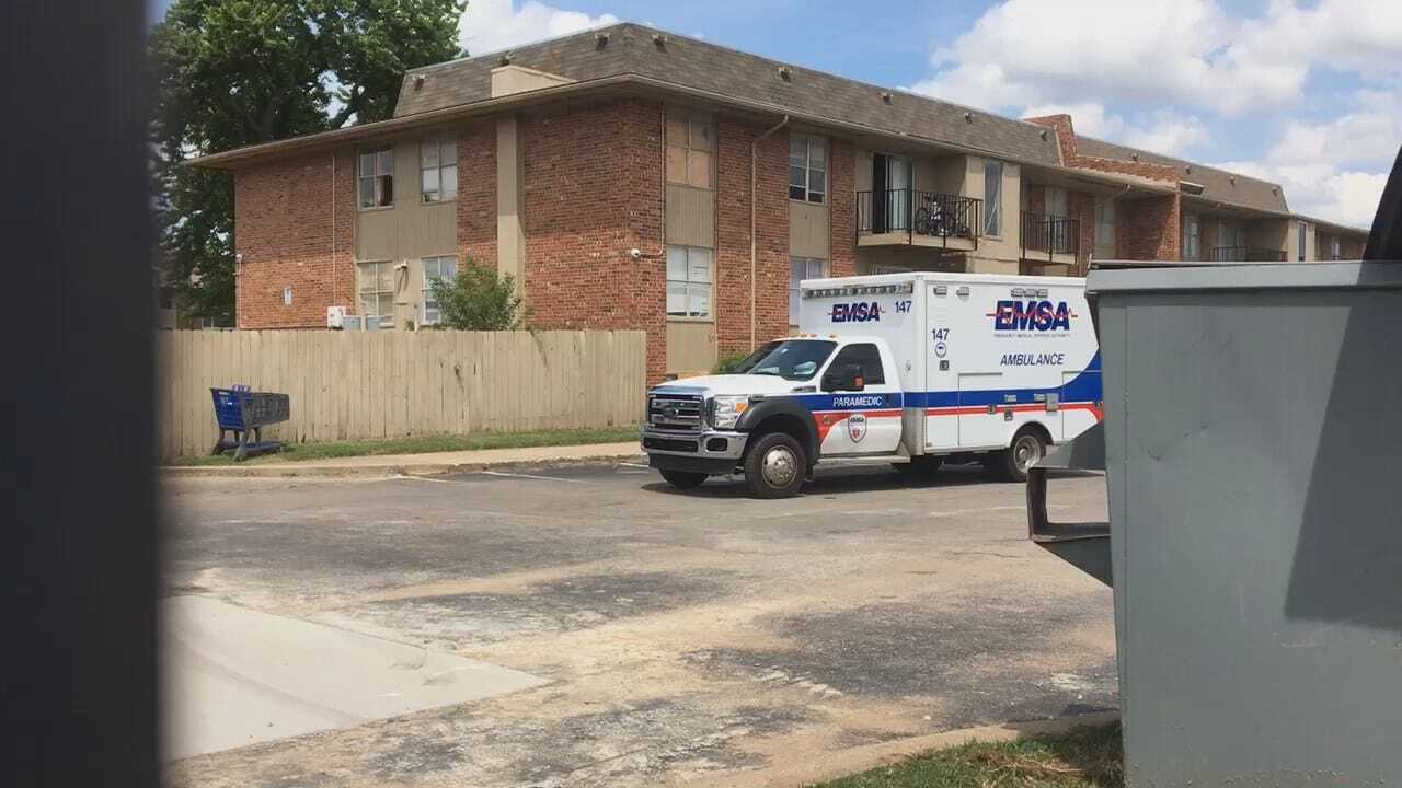 WEB EXTRA: Man Stabbed At Tulsa Apartment Complex