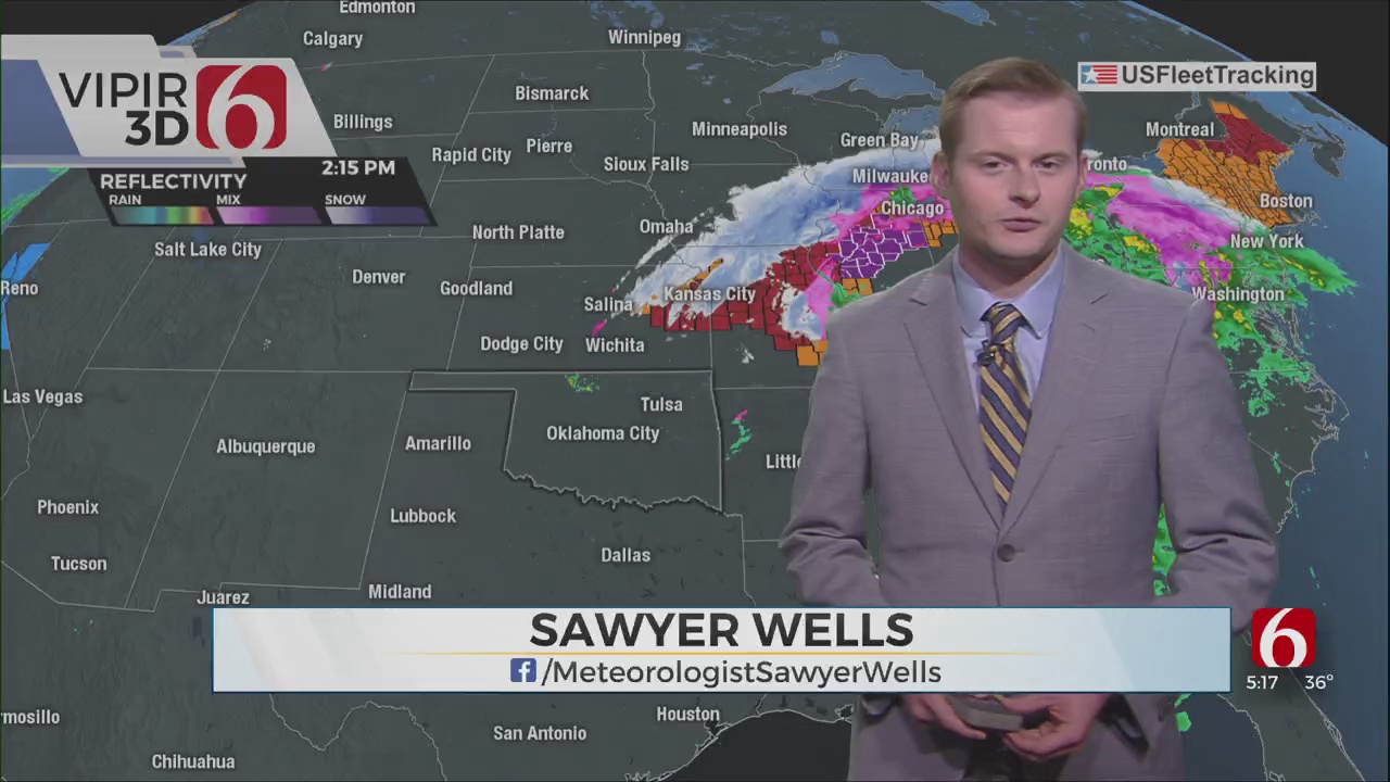 Friday Evening Forecast With Sawyer Wells 
