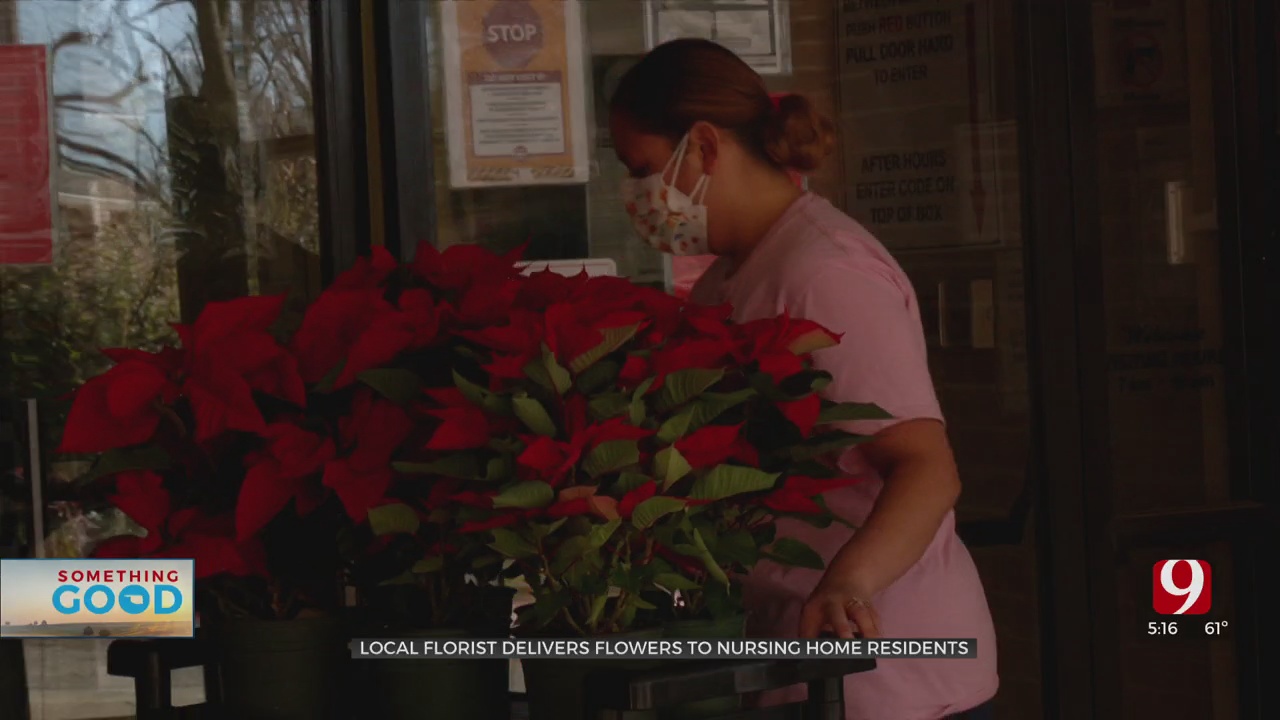 Local Business Delivers Flowers To Nursing Home Residents