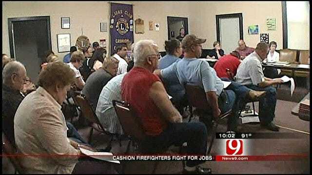 Cashion Meeting Ends With Most of Former Firefighters Officially Jobless