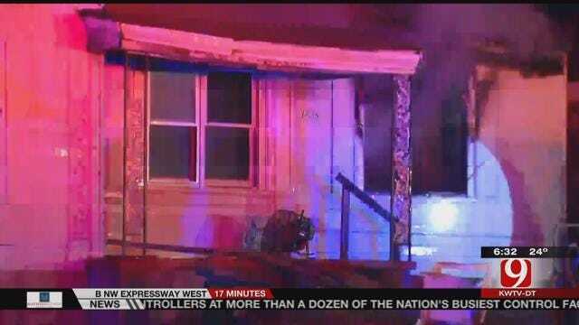 OKC Fire Officials Look Into Cause Of House Fire