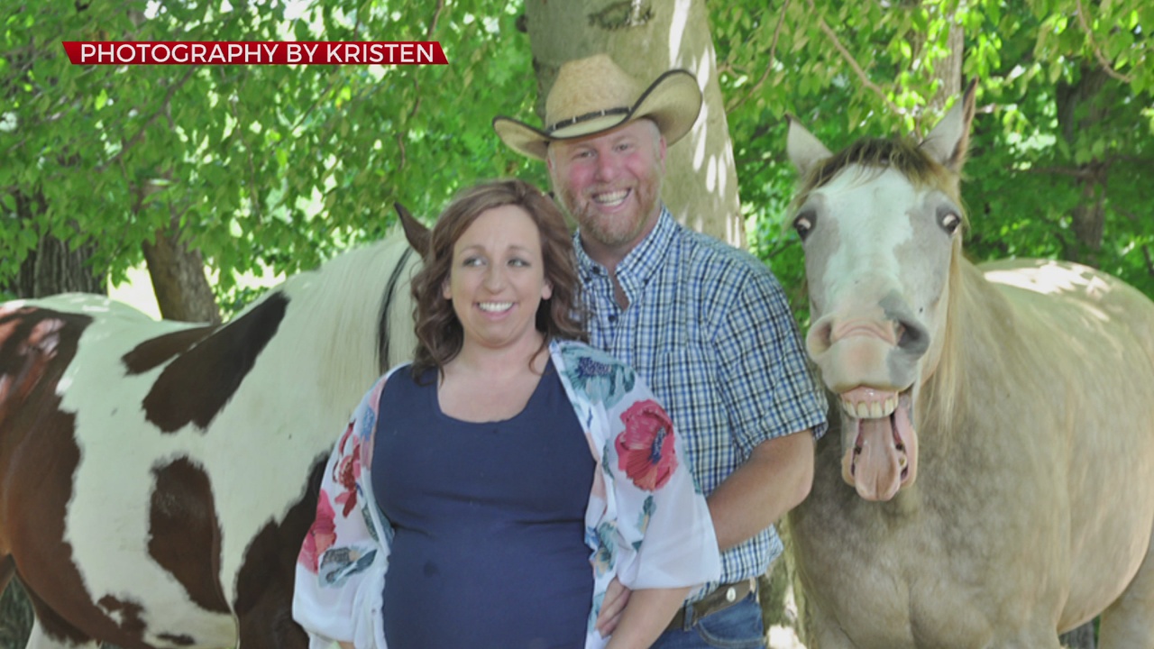 WATCH: Horse Steals The Spotlight At Couples Maternity Photoshoot 