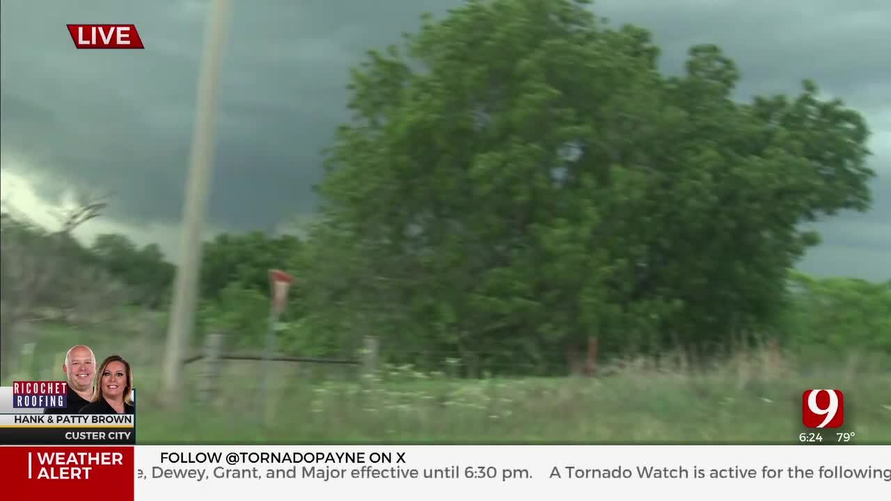 Tornado Warnings Issued For Several Oklahoma Counties Monday