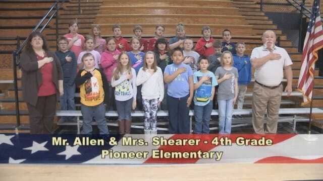Mr. Allen and Mrs. Shearer's 4th Grade Class At Pioneer Elementary