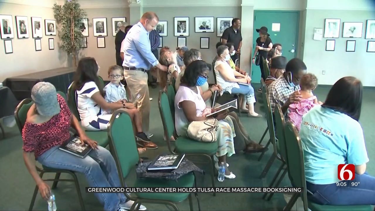 Greenwood Cultural Center Holds Tulsa Race Massacre Book Signing