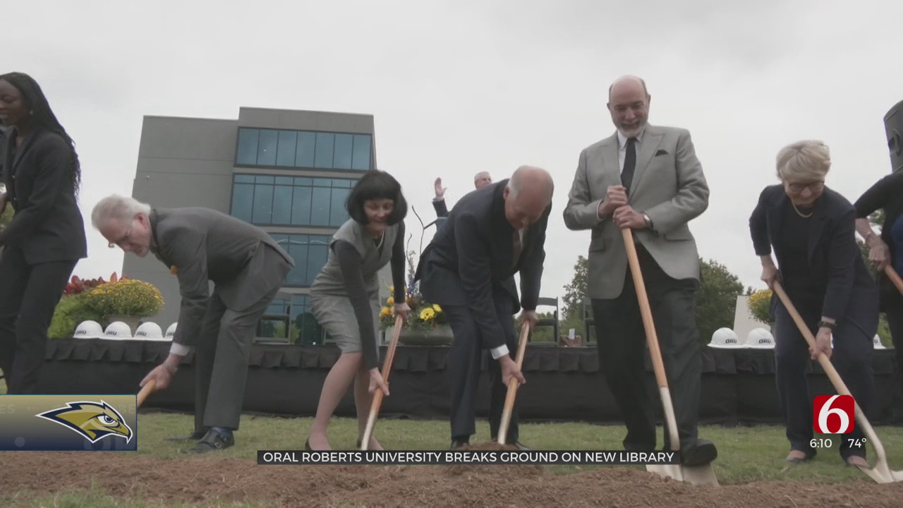 Oral Roberts University Breaks Ground On New J.D. McKean Library, Research Center
