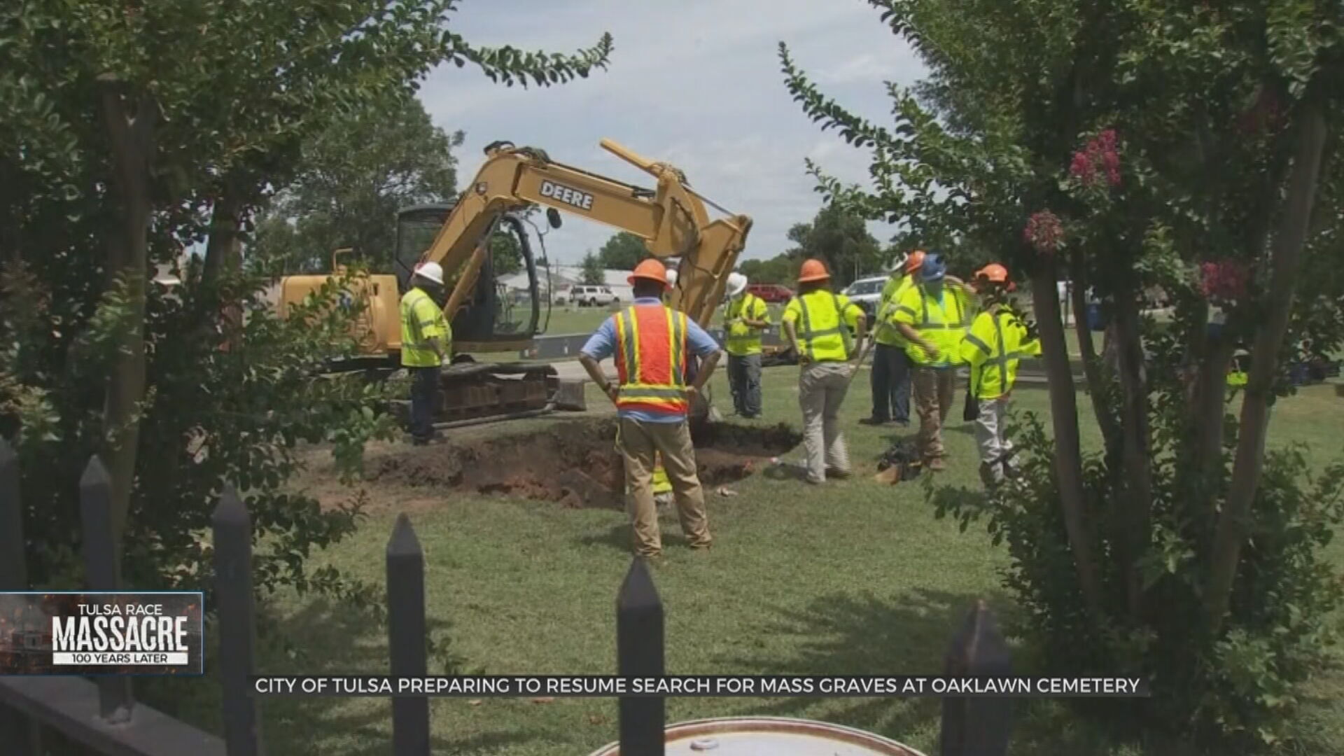 City Of Tulsa Prepares To Resume Search For Mass Graves At Oaklawn Cemetery 