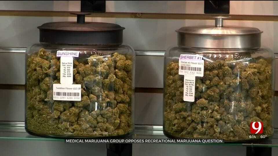 Medical Marijuana Group Opposes Recreational Marijuana Question