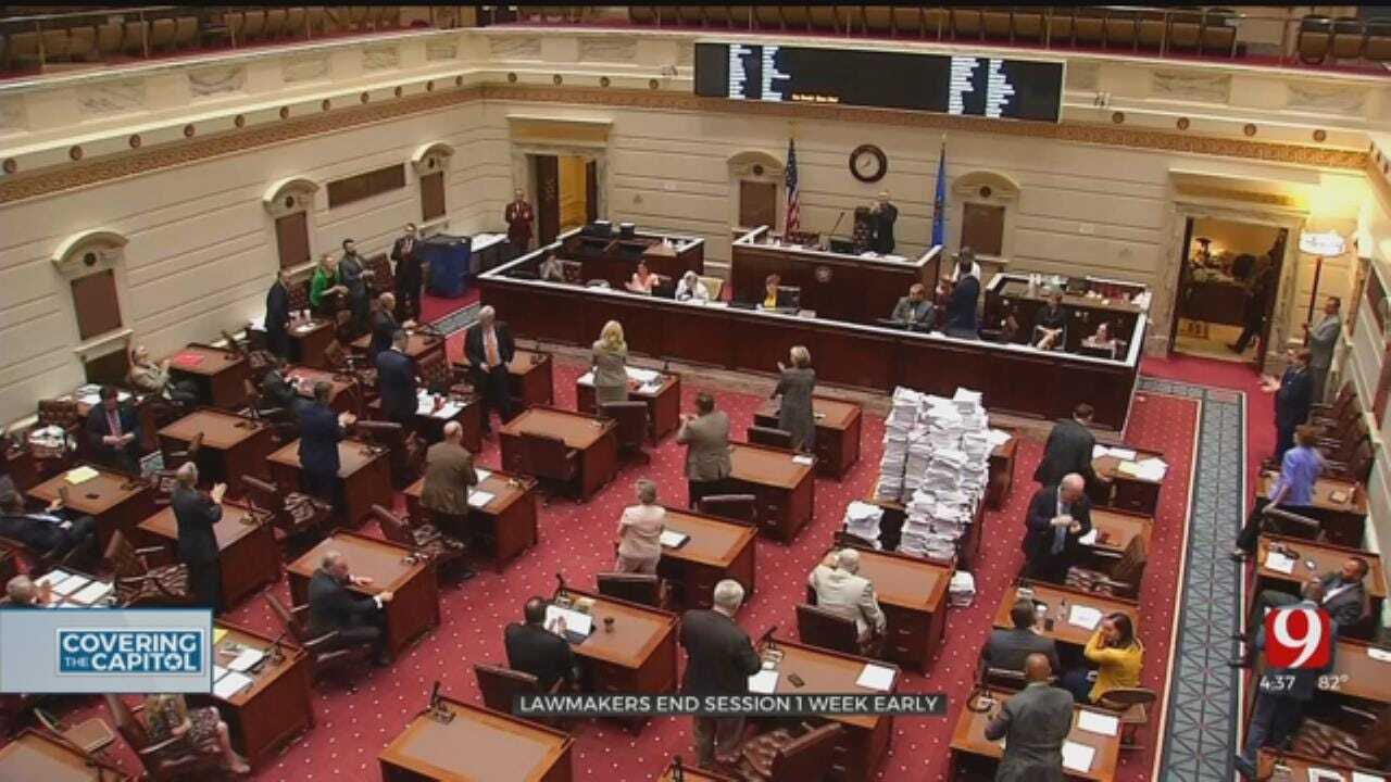 State Legislature Wraps Session After Fulfilling Many Of Gov. Stitt's Objectives