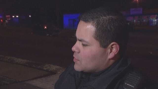 WEB EXTRA: TPD Officer Talks About Rollover Wreck