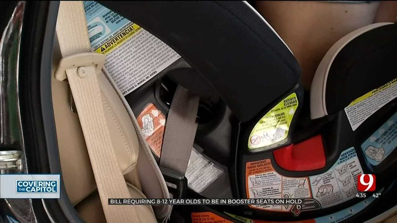 Bill Requiring Children To Be In Booster Seats On Hold