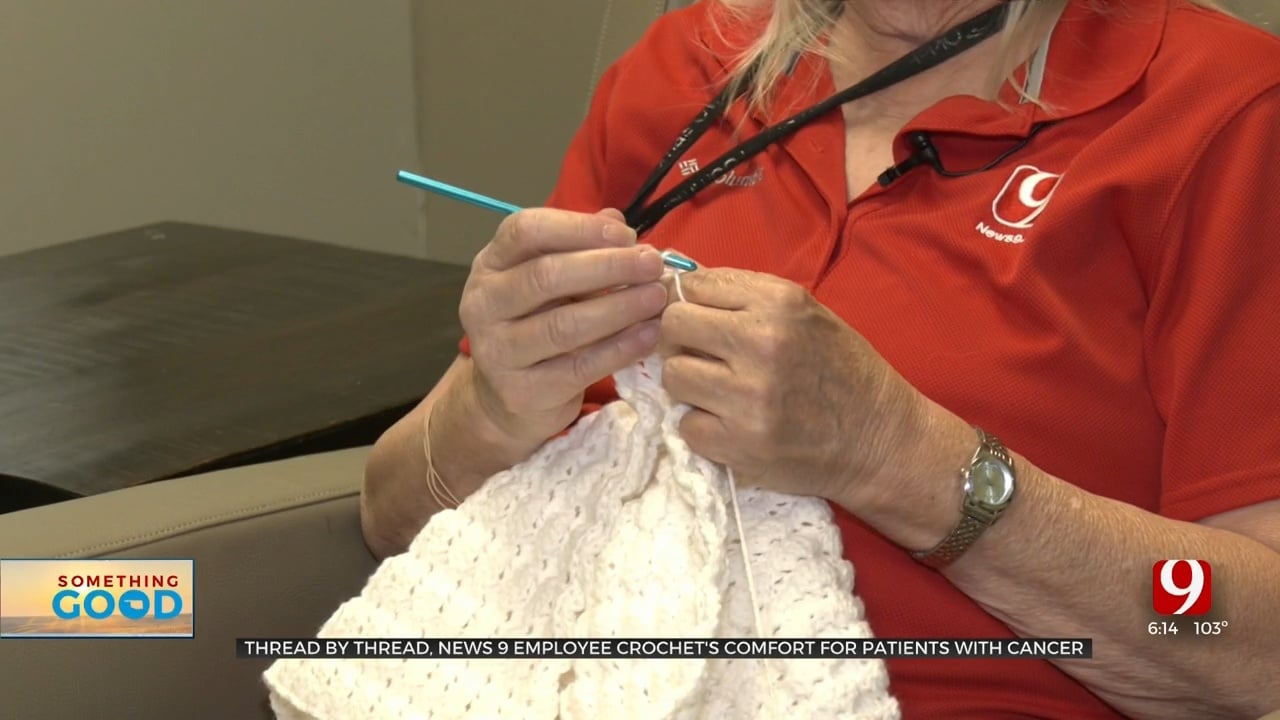 News 9 Employee Finds Passion Crocheting For Cancer Patients 