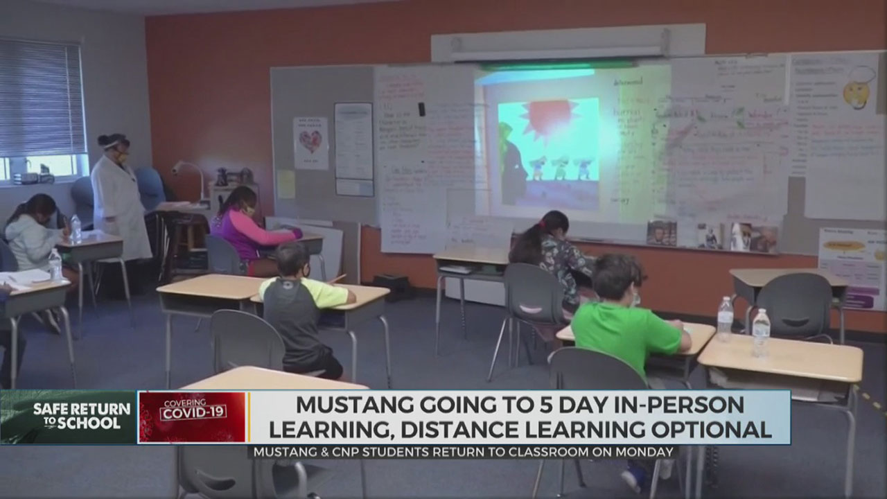 Mustang, Choctaw-Nicoma Park Students To Return To Classroom Monday 