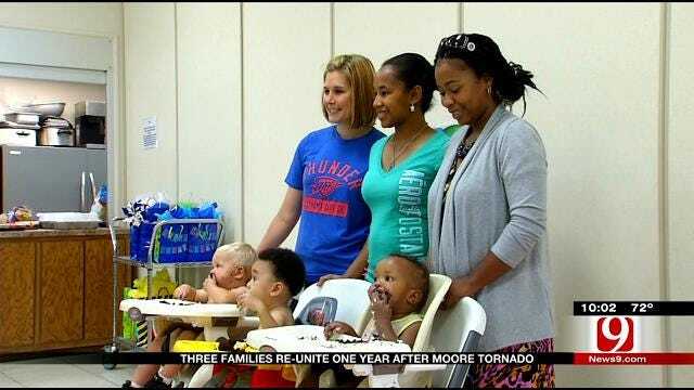 Three Families Reunite One Year After Moore Tornado