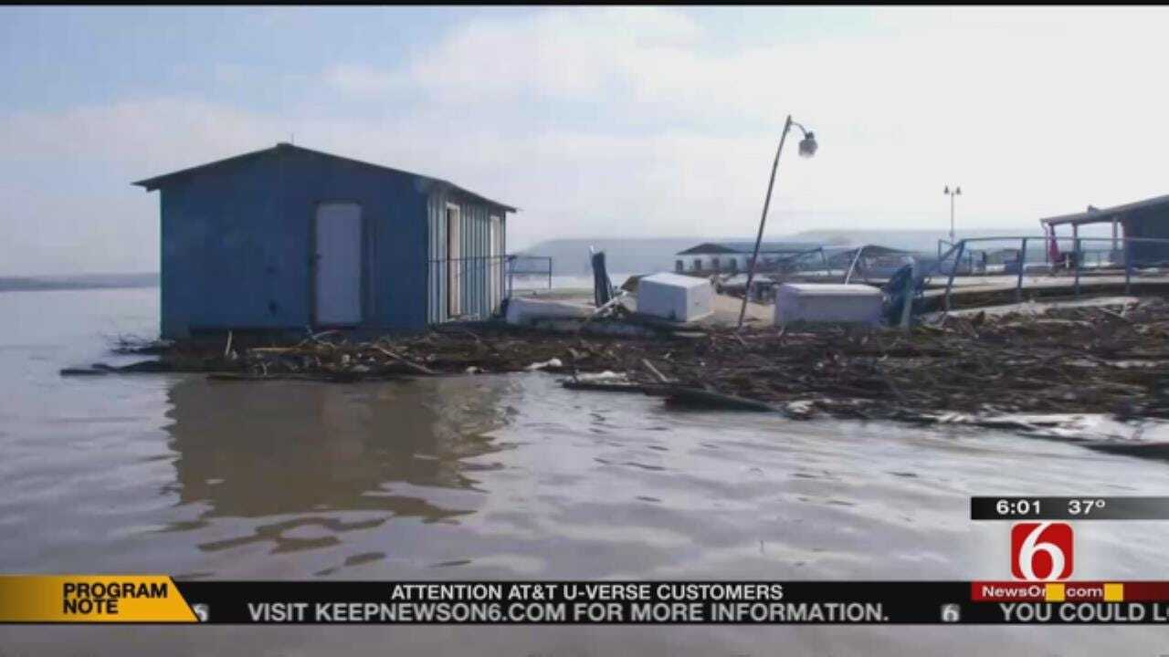 Marinas Near Fort Gibson Lake Dealing With Heavy Damage